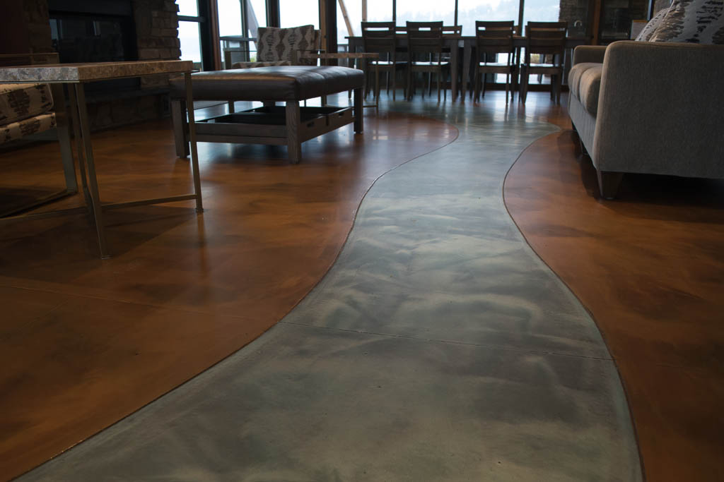 decorative polymer floor coating bellevue wa